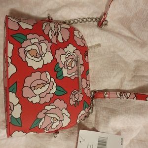 Betsey Johnson Bags - Betsy Johnson Red Floral Crossbody Bag Betsey Johnson Bags - Betsy Johnson Red Floral Crossbody Bag